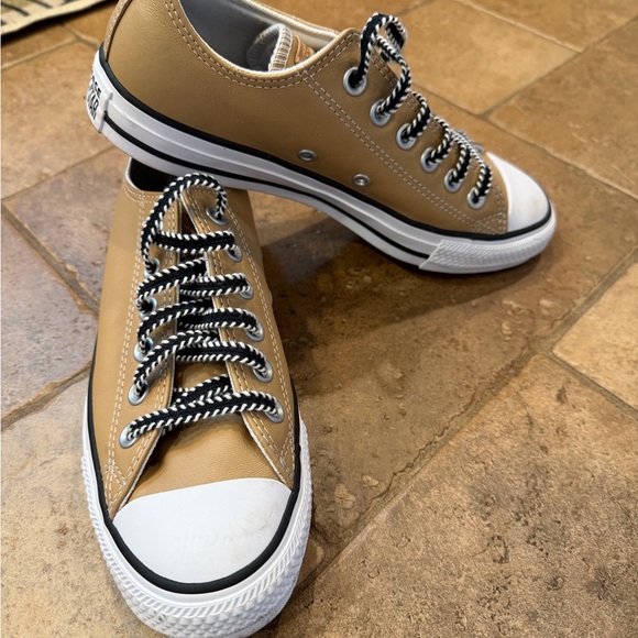 Converse custom tan leather Sneakers - Picture 6 of 6